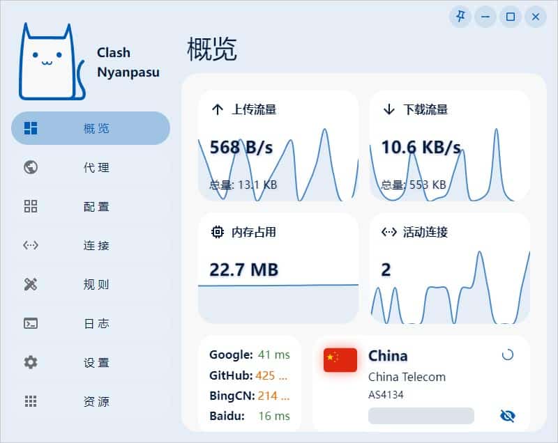 Clash Nyanpasu 概览